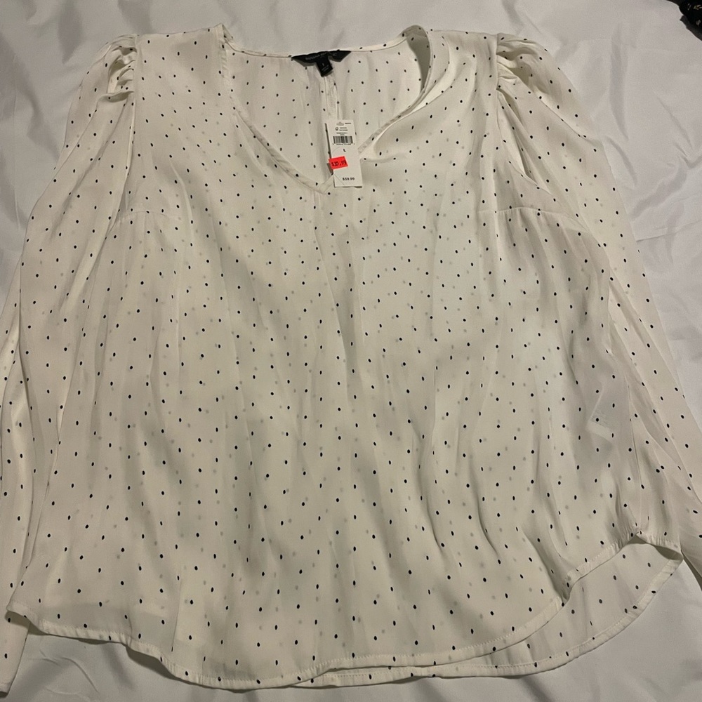 Cream Blouse